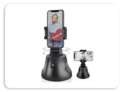 მობილურის ჭკვიანი 3D სამაგრი ლაივ ვიდეოებისთვის Robot Cameraman 