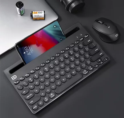უნივერსალური bluetooth კლავიატურა + მაუსი