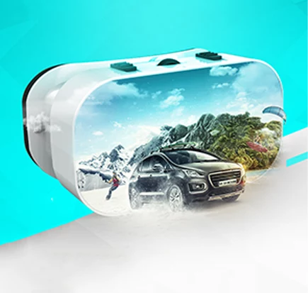 ვირტუალური რეალობის 3D სათვალე VR Shinecon 
