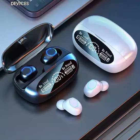 მაღალი ხარისხის უსადენო Bluetooth ყურსასმენი M22