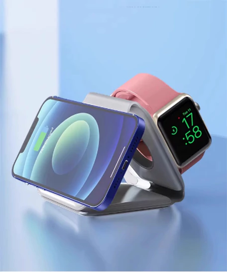 Apple 3x1-ში უსადენო დამტენი Love H