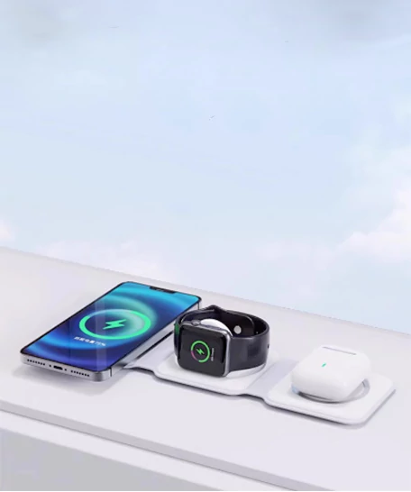 Apple 3x1-ში უსადენო დამტენი Love H